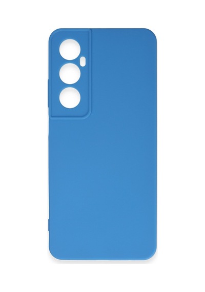 Realme C65 Kılıf First Silikon - Mavi Bzsxx00 1