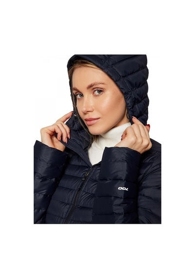 The North Face Stretch Down Hoodie Kapüşonlu Kadın Mont Lacivert