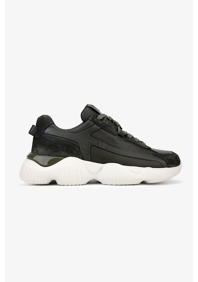 Valmenti Erkek Hakiki Deri Haki Sneakers & Spor Ayakkabı 381 23348 Erk Ayk Y26 Hakı