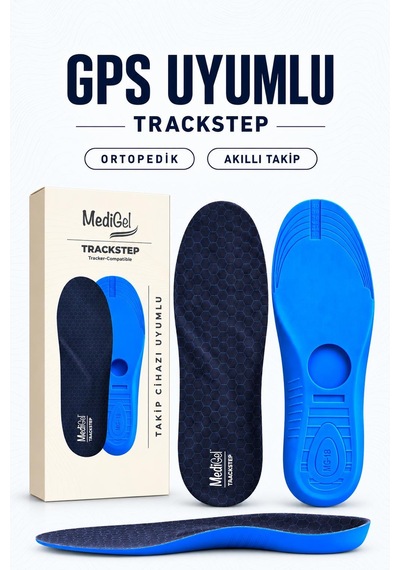 Mg18 - Trackstep Gizli Hazneli, Konum Takipli Airtag Uyumlu İç Tabanlık Çocuk & Demans