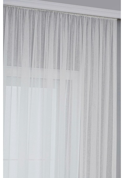 Tr Fabric Design Keten Plus Tül Perde Krem, 350 X 200 Genel
