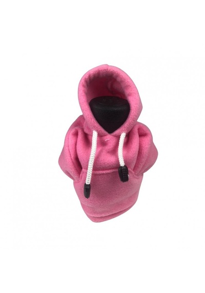 Vites Kılıfı Kapşonlu Sweatshirt Pembe