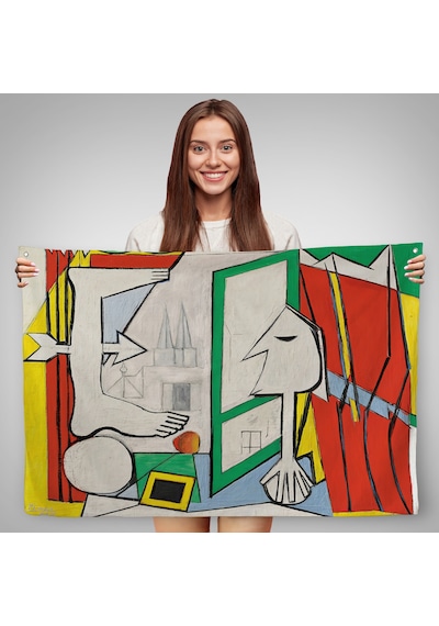 Pablo Picasso - Açık Pencere Duvar Örtüsü - La Fenetre Ouverte-7091