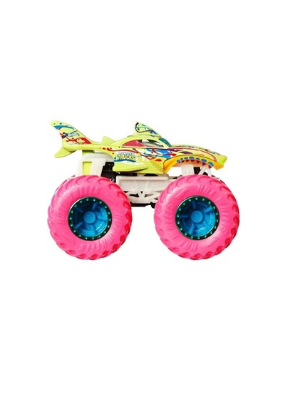 Hot Wheels Monster Trucks Glow İn The Dark Shark Wreak