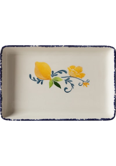 Mudo Home Limon Sunum Tabağı 27x17cm Çok Renkli