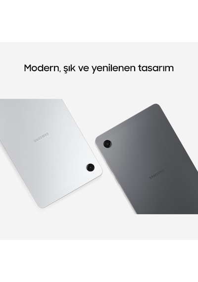 Samsung Uyumlu Galaxy Tab A11, Android Tablet, Gri, Wifi Destekli, 8gb Ram, 128gb Depolama Alanı, 8.7 İnç Türkiye Garantili