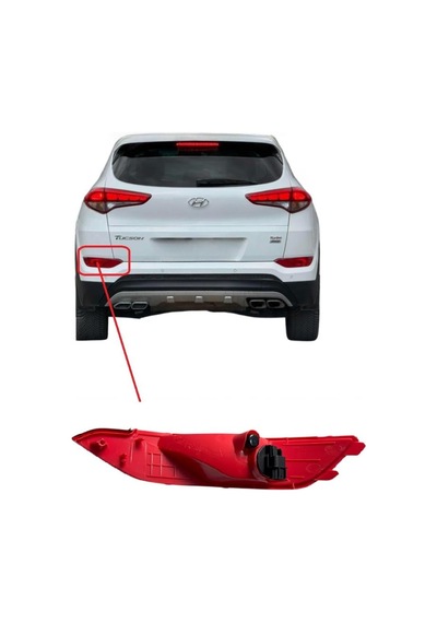 Hyundai Tucson Arka Tampon Reflektörü Sol Taraf 2016-2017-2018
