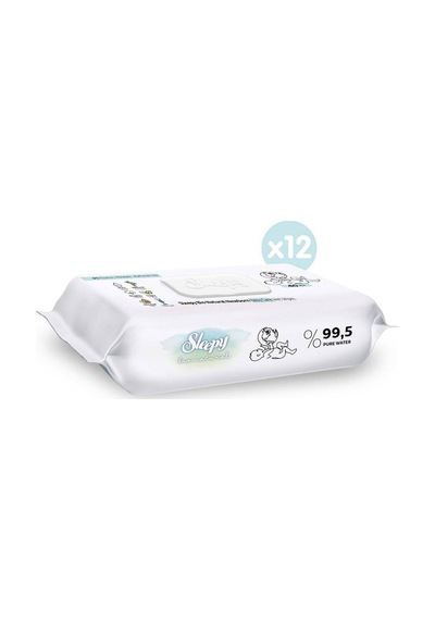 Sleepy Islak Mendil Bio Natural 480 Adet