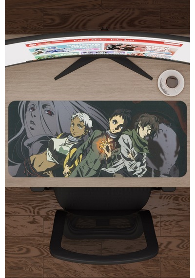 Deadman Wonderland Anime V2 - 70x30 Xl Gaming Kauçuk Kaymaz Taban Mouse Pad Fare Altlığı