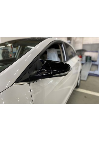 Hyundai Accent Blue Sinyalli Ayna Uymlu Yarasa-Batman Ayna Kapağı