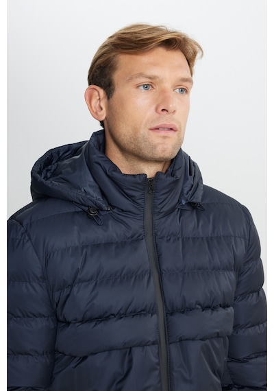 AC&Co / Altınyıldız Classics Erkek Lacı Standart Fit Normal Kesim Çıkma Kapüşon Dik Yaka Yan Cepli Mont Lacivert AC&Co / Altınyıldız Classics Erkek Lacı Standart Fit Normal Kesim Çıkma Kapüşon Dik Yaka Yan Cepli Mont Lacivert