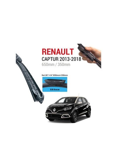 Renault Captur Silecek Takımı 2013-2018