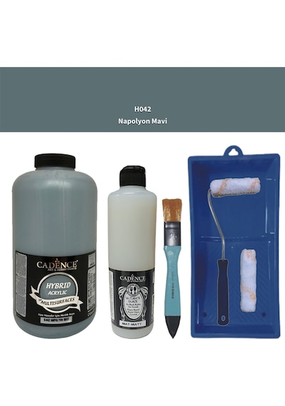 Mobilya Boyası-cadence Multisurface H-042 Napolyonmavi 2000ml Ultimate Vernik Mat 500ml Satenruloset Napolyon Mavi Mobilya Boyası-cadence Multisurface H-042 Napolyonmavi 2000ml Ultimate Vernik Mat 500ml Satenruloset Napolyon Mavi