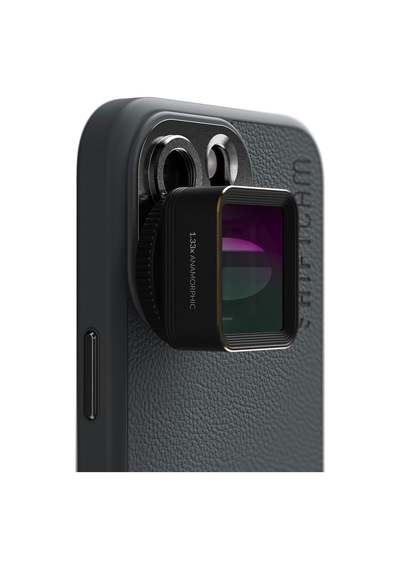 Shiftcam Lensultra 1.33x Anamorfik Lens, 1.33x Büyütme, 113 Geniş Açı, Sinematik Geniş Ekran Oranı,