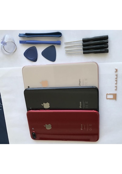 Apple Uyumlu iPhone 8 Plus Kasa Kapak Boş+Tamir Seti Hediyeli (473305558)