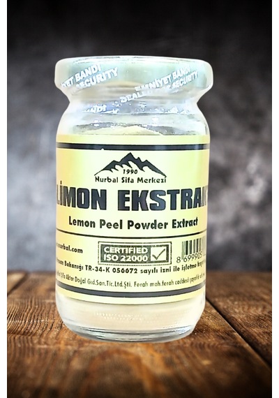 Nurbal Şifa Merkezi Limon Kabuğu Ekstrak 50 G