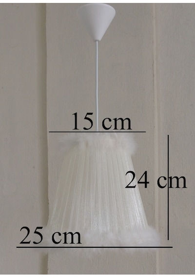 N-34 Krem Organze Yatak Odası Çocuk Ve Bebek Odası Avize KREM RENK