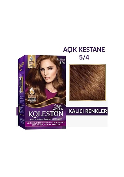Koleston İntense Saç Boyası - 5/4 Açık Kestane