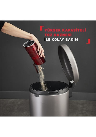 Tefal TY2098WO X-Force Flex 9.60 Animal Care Kablosuz Dikey Şarjlı Süpürge
