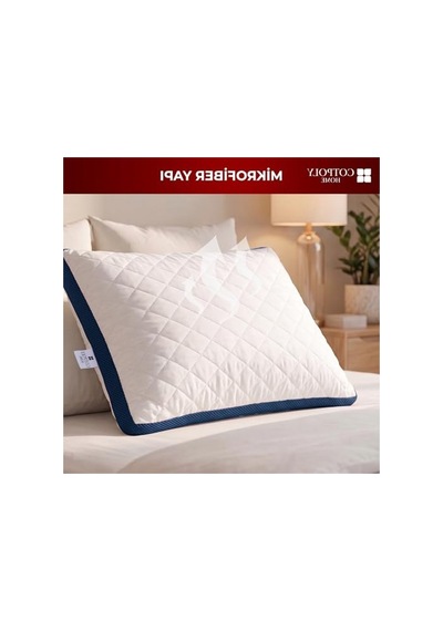 Cotpoly Home Klimalı Yastık 50x70 Cm - Hava Sirkülasyonlu Kapitone Mikrofiber Dış Kılıf 850 Gr Silikon Dolgulu Ortopedik Uyku Yastığı Lacivert-tekli Cotpoly Home Klimalı Yastık 50x70 Cm - Hava Sirkülasyonlu Kapitone Mikrofiber Dış Kılıf 850 Gr Silikon Dolgulu Ortopedik Uyku Yastığı Lacivert-tekli