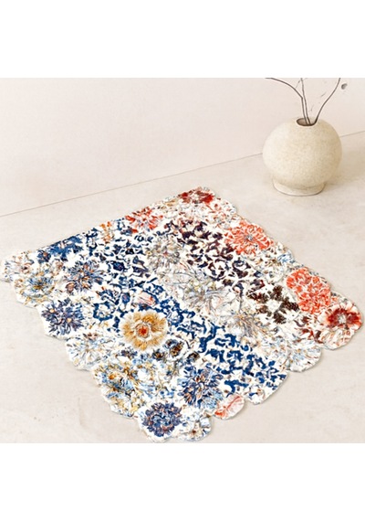Dikdörtgen Kaydırmaz Su Emici Banyo Paspası 70x34 Cm 21 x 21