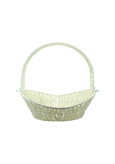 Saplı Oval Sepet 36 Cm Orta Boy