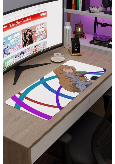 Toradora Anime V2 - 70x30 Xl Gaming Kauçuk Kaymaz Taban Mouse Pad Fare Altlığı