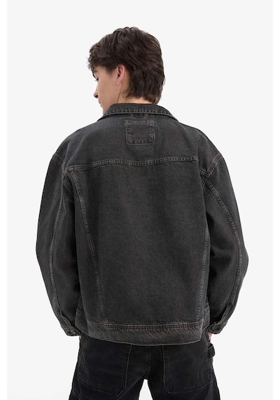 DeFacto %100 Pamuk Oversize Geniş Kalıp Mevsimlik Baharlık Jean Ceket E5470AX25SPNM36 DeFacto %100 Pamuk Oversize Geniş Kalıp Mevsimlik Baharlık Jean Ceket E5470AX25SPNM36