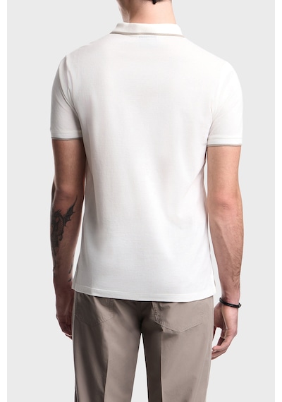 Emporio Armani Erkek Polo Em005852 Af12955 U0003 Beyaz Beyaz