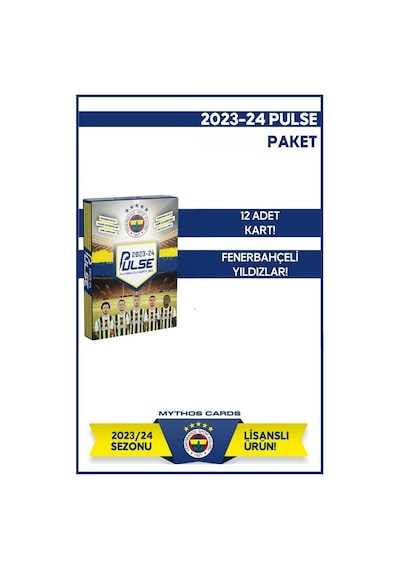 Mythos Cards Fenerbahçe Pulse / Futbolcu Kartları - Paket