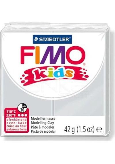 Fimo Kids Polimer Kil 42g No:80 Açık Gri