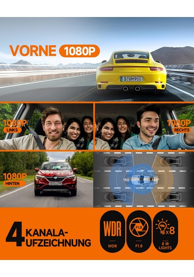 Hupejos 360 Araç Kamerası Araç Ön Arka 4 Kanal Araç Kamerası Araç Kamerası Fhd 1080px4.4 150 Geniş Açı, Wdr Gece Görüşü 8 Ir Led , 3,18" Ips Ekran, G-sensor, Wifi Gps, 7/24 Park Modu, 64 Gb Sd Kart Hupejos 360 Araç Kamerası Araç Ön Arka 4 Kanal Araç Kamerası Araç Kamerası Fhd 1080px4.4 150 Geniş Açı, Wdr Gece Görüşü 8 Ir Led , 3,18" Ips Ekran, G-sensor, Wifi Gps, 7/24 Park Modu, 64 Gb Sd Kart