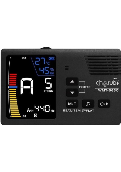 Cherub Wmt-565c Kromatik Metronom-tuner Hepsi Bir Arada Kulaklık Çıkışlı