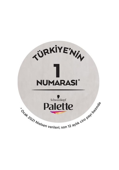 Palette Kalıcı Doğal Renkler Saç Boyası 1.1 Gece Mavisi