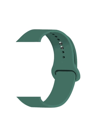 Watch Kordon 2 3 4 5 Seri 38-40 Mm Silikon Kordon Kayış-yeşil