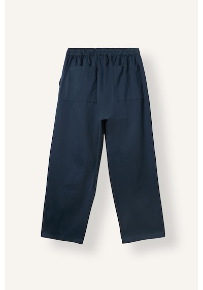 Defacto Ultra Yumuşak Baggy Fit Pile Detaylı Basic Pantolon H3865ax26aunv146 Lacivert-nv146