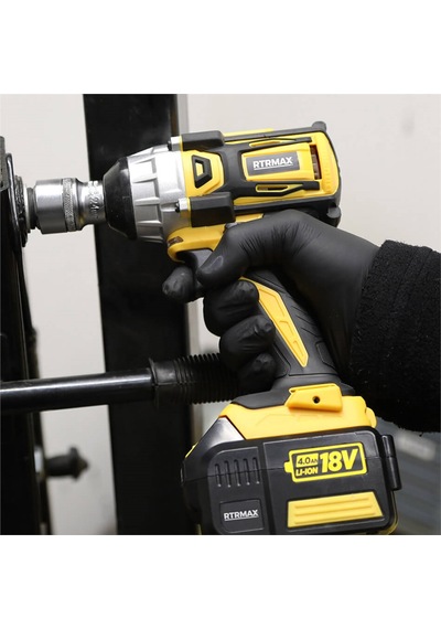 Kömürsüz Akülü Somun Sıkma 18v 1/2 250nm 2x4.0 Ah Akü Rtrmax X-lıon - Rtx2028