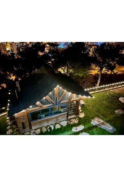 Fb Cup Yeni Nesil Solar Bahçe Işığı 15 Metre 25+2 Ampul - Güneş Ve Usb Şarjlı - Sensörlü Ve Dış Mekan Led