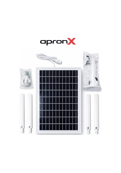 Apronx APX-SR415 Wireless 4G Solar Modem 15w 10/12 Kullanıcı