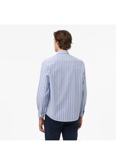 Nautica Classic Fit Erkek Çizgili Gömlek W57405t Lacivert