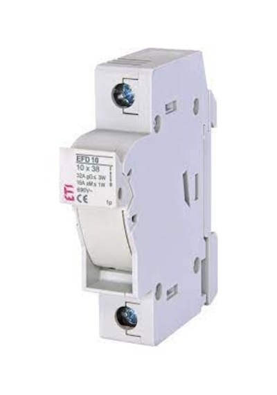 Eti Efd10-1p ,1-faz 10x38 Kartuş Sigorta Yuva
