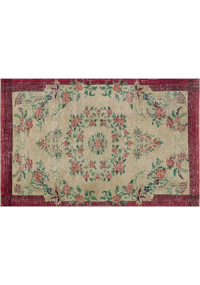 Eskitme Vintage El Dokuma Halı 168 X 260 Cm 9260