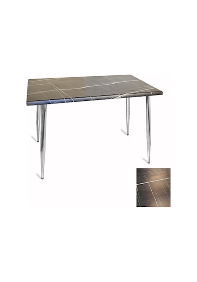 Manolya Mutfak Masası 70x120 Kromnikel Werzalit, Wermodin Ve Allzalit Tabla - Palazzo Çok Renkli Manolya Mutfak Masası 70x120 Kromnikel Werzalit, Wermodin Ve Allzalit Tabla - Palazzo Çok Renkli
