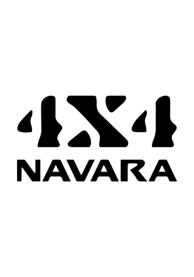 Nissan Navara 4X4 Sticker Yapıştırma Set
