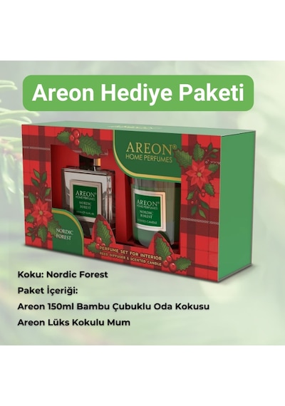 Areon Nordic Forest Oda Kokusu Hediye Paketi Karışık
