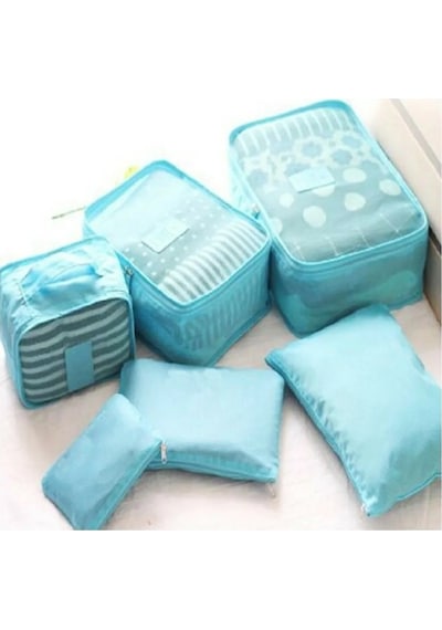 Bebek Anne Hastane Çantası Düzenleyici Organizer 6 Parça Set Çok Renkli