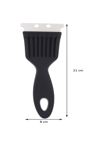 Paslanmaz Çelik Mangal Temizlik Fırçası Ergonomik Saplı 2 Si 1 Arada Barbekü Izgara Temizleyici Dayanıklı Ve Etkili Tasarım
