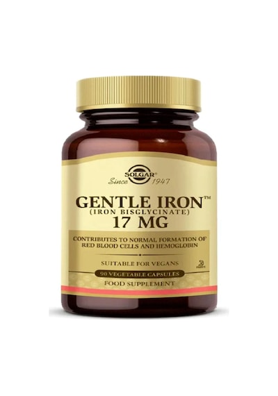 Solgar Gentle Iron 17 Mg 90 Kapsul Gentil