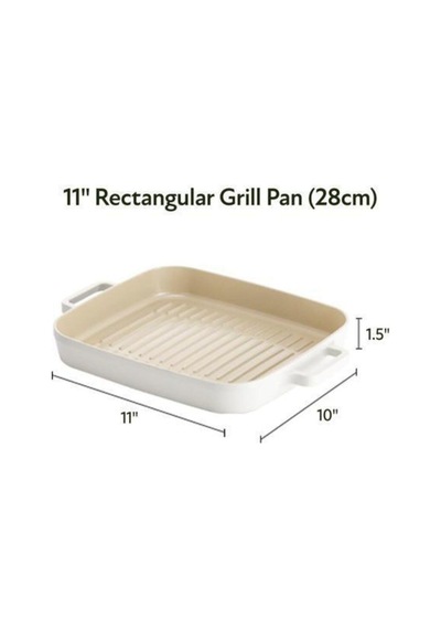 Neoflam Fika Dikdörtgen Grill Tava 28 Cm