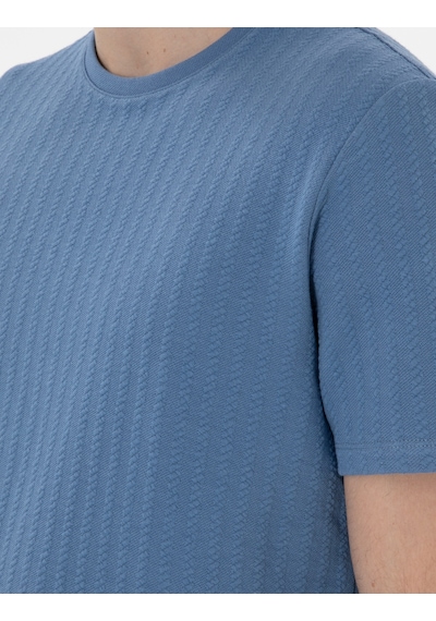 Pierre Cardin Erkek Mavi Tişört 50302581-vr036 Mavi